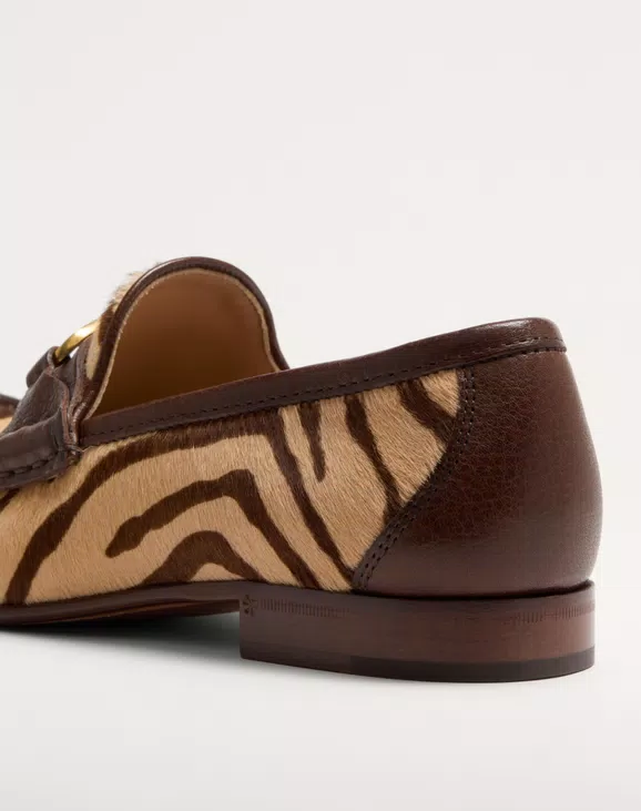 Valentino Vlogo Signature Pony-Effect Calfskin Loafer 20Mm - Image 2